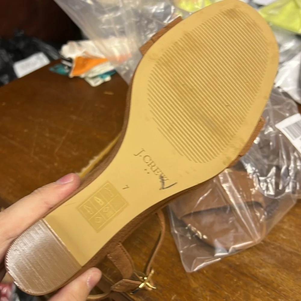 J. Crew Wedge sandals